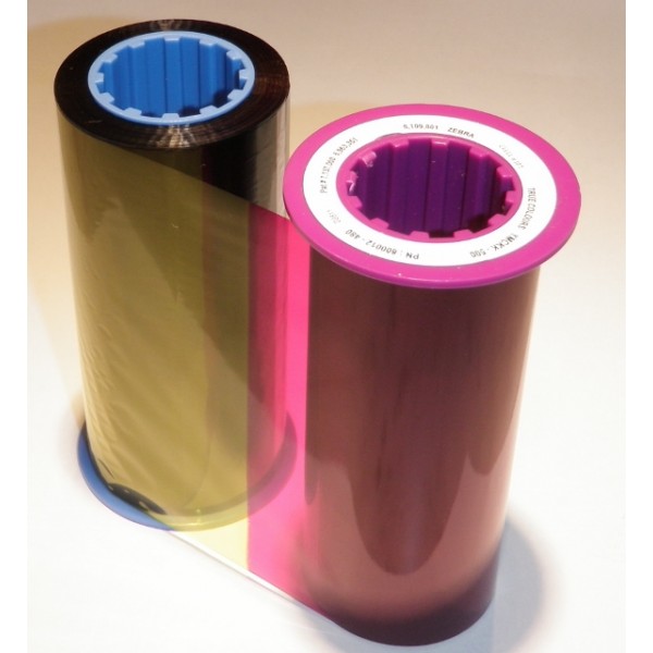 Ribbon i Series retransfer 5 panel YMCKK 500 images
